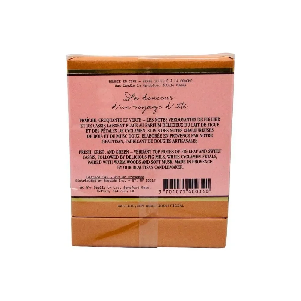Bastide Figue D’Ete Scented Candle - 6.7 oz / 190g
